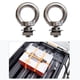 thumbnail image 4 of 2x Anillos de amarre con perno de ojo, perno en T, tuerca de ojo, anillos de amarre para portaequipajes 2 piezas, 4 of 8