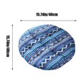 thumbnail image 2 of Clearance Seat Cushions for Office Chairs Chair Cushion Solid Color Seat Cushion Thickened Soft Filled Chair Cushion Suitable For Kitchen Dining Chair Patio Cushion Blue, 40cm, 2 of 5