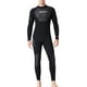 thumbnail image 2 of DivaSail Wetsuits Buceo traje de buceo Hombre y traje de mujer Skins de buceo transpirables para buceo Snorkeling Surfing Natación Hombres / Negro 【XL】 Kearding OD003279-04, 2 of 7