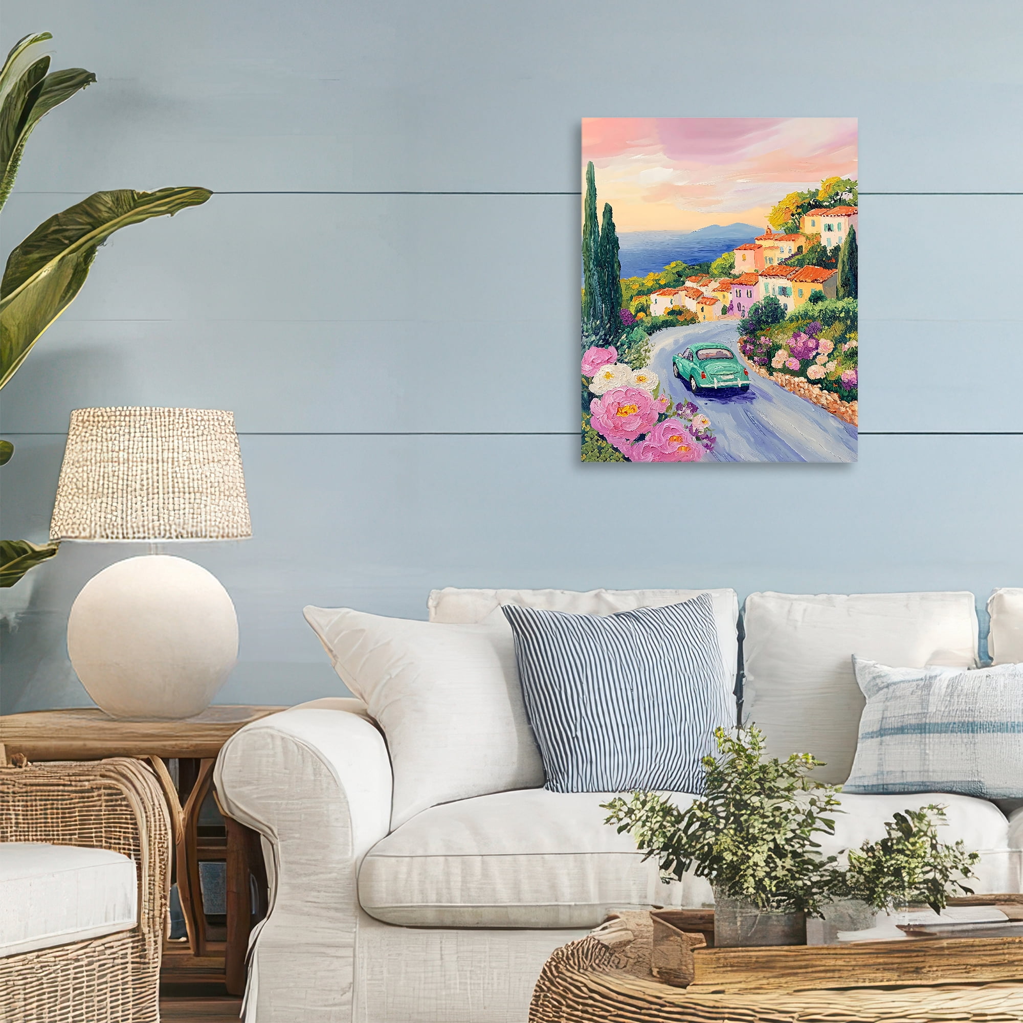 Stupell Industries Driving Along The Coast Canvas Wall Art, design by The Prints Vibe