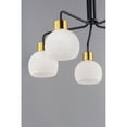 thumbnail image 4 of 11277SWBZSBR Maxim Lighting Coraline-5 Light Chandelier-26.75 Inches wide by 23 inches high-Bronze Rupert Finish    -Traditional Installation, 4 of 5