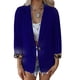 thumbnail image 1 of Chaqueta de oficina de mujer casual de leopardo de manga larga para trabajar chaqueta de cuello de solapa frontal abierta, 1 of 5