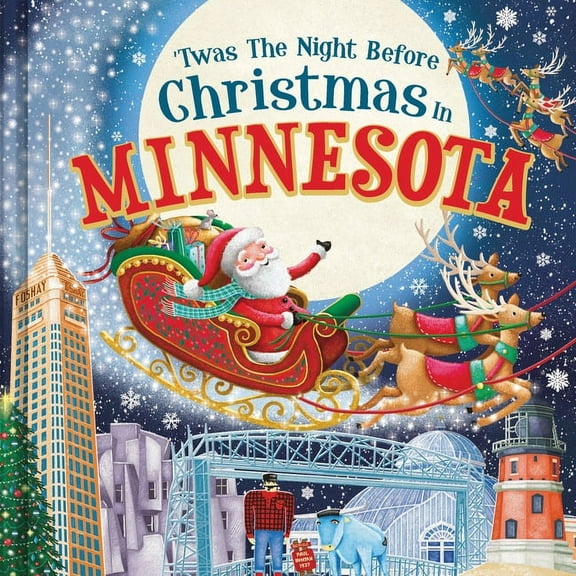 Night Before Christmas in: 'Twas the Night Before Christmas in Minnesota (Hardcover)