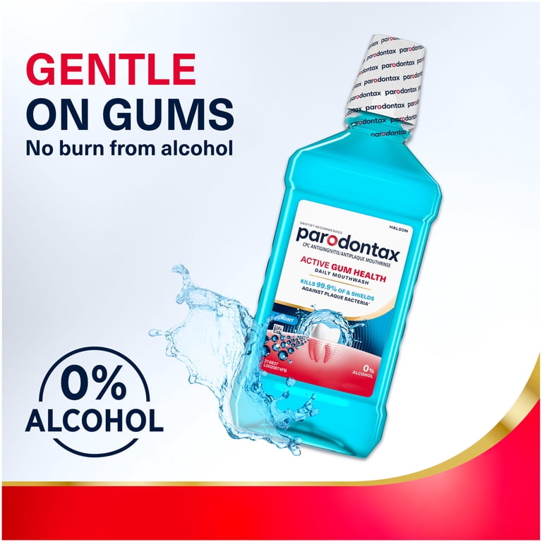 Parodontax Active Gum Health Mouthwash, Mint, 16.9 oz photo 7