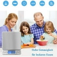thumbnail image 4 of Báscula digital de cocina, báscula de precisión, báscula de alimentos para joyería de mini gramos, 500g/0,01g. Báscula de bolsillo de alta precisión con pantalla LCD y bandeja, acero inoxidable,, 4 of 5