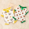 thumbnail image 4 of Pure Cotton Puppy Dog Pajamas Cozy Overalls for Dogs Warm Winter Clothes for Small Dogs Kawaii Cartoon Designer Cat Clothing (color a,XS), 4 of 7