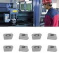 thumbnail image 3 of Coated Carbide Turning Inserts, Indexable Turning Inserts Lathe Milling Tool Machine Clip Type 10PCS For Milling Machine, 3 of 8