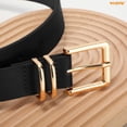 thumbnail image 6 of WHIPPY 3 Pack Women Leather Belts for Jeans Pants Casual Ladies Waist Belt for Dresses, 6 of 7