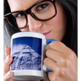 thumbnail image 2 of 3drose, Snowy Summit of Mt. Everest, Tibet, China-as42 Dbr0072 - Dave Bartruff, 15oz Two-tone Blue Mug, 2 of 6