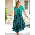 thumbnail image 2 of Jessica London Women's Plus Size Georgette Flyaway Maxi Dress, 2 of 2