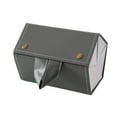 thumbnail image 2 of Organizador de gafas de sol de viaje, caja de almacenamiento de gafas de exhibición de cuero PU plegable portátil, caja de almacenamiento de gafas de Gris Yinane Estuche organizador de gafas de sol, 2 of 7