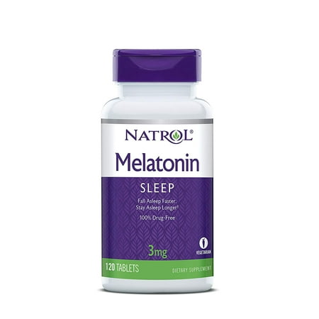 Natrol Melatonin 3mg 120/BTL (Pack of 2)