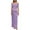 Purple, variant on Dresses Solid Color Women Casual Dress Comfortable For Casual Outdoor Activities Trendy Sundress Wedding Guest Dress