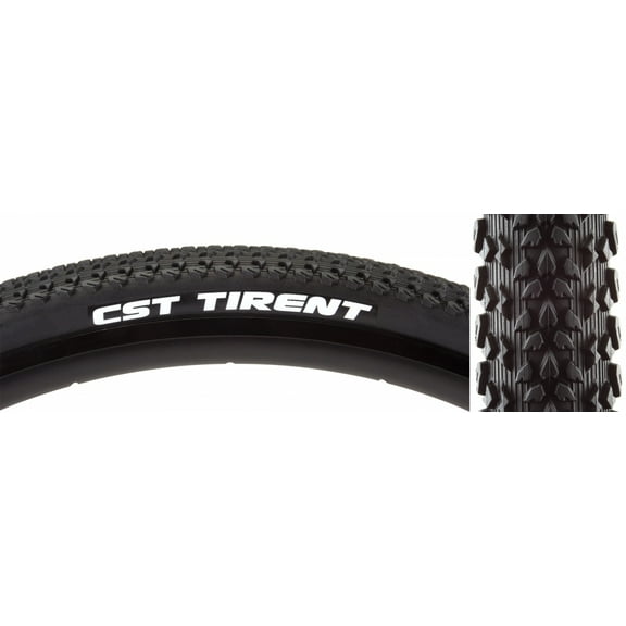 CST Tirent Tire 700 x 40 Clincher Wire Black EPS Puncture Protection