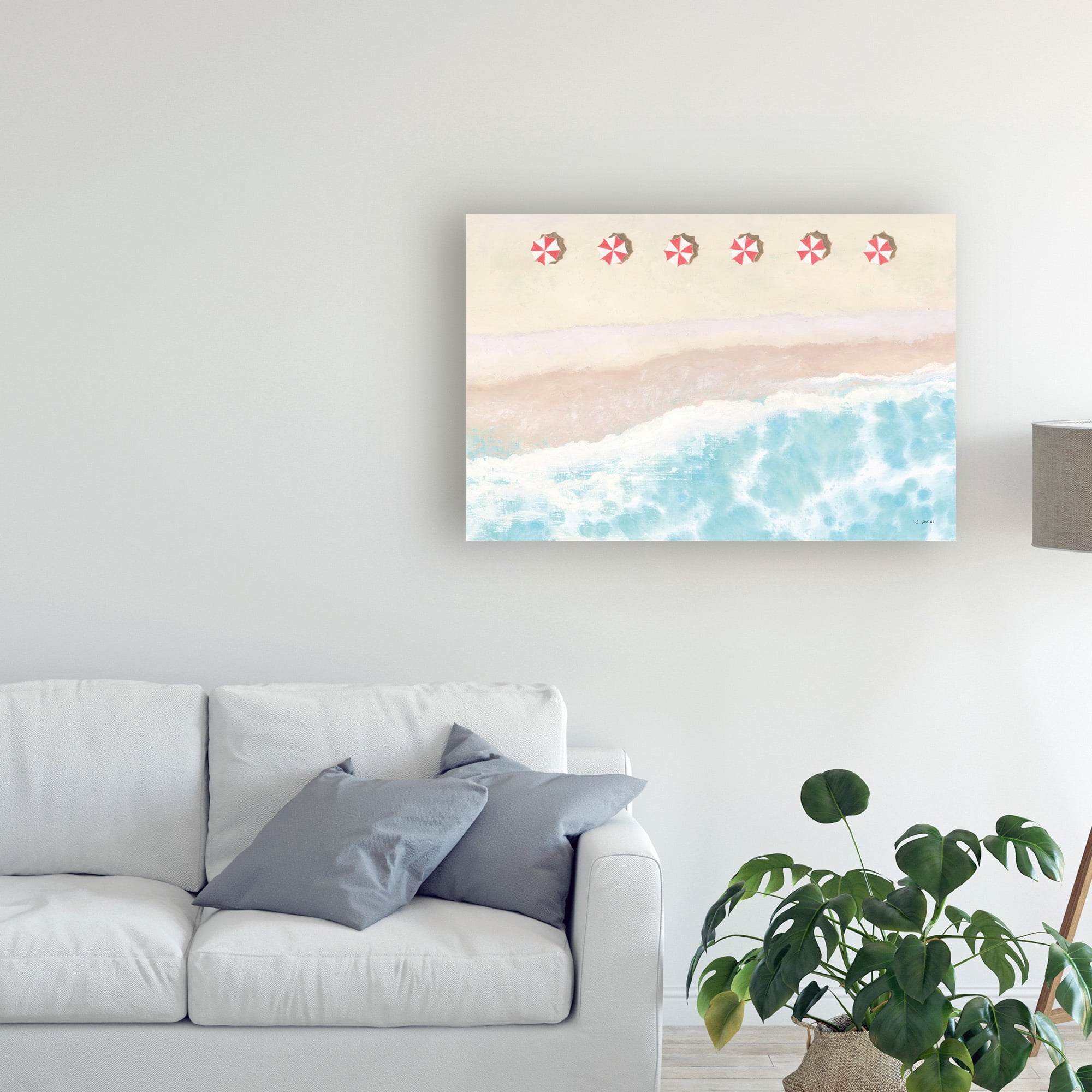 Trademark Fine Art 'Sky Seaview I' Canvas Art by James Wiens