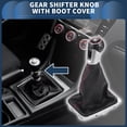 thumbnail image 2 of Pomo de cambio de marcha único Bargains con cubierta 6 velocidades para VW Golf Mk7 GTI 2013-2018 de plástico, 2 of 6
