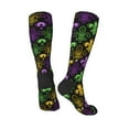 thumbnail image 4 of Balery Mardi Gras1 Fun Novelty Socks Men'S Women'S Crew Socks Funny Crazy Novelty Socks Quirky And Cool Socks, 4 of 9