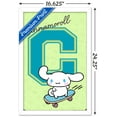 thumbnail image 3 of Hello Kitty and Friends: 24 College Letter - Cinnamoroll Wall Poster, 14.725" x 22.375" Framed, 3 of 5