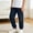 Navy, variant on Boys Mosquito-Repellent Pants Lightweight Breathable Elastic Waist Summer Pants Green Size 5-6Years