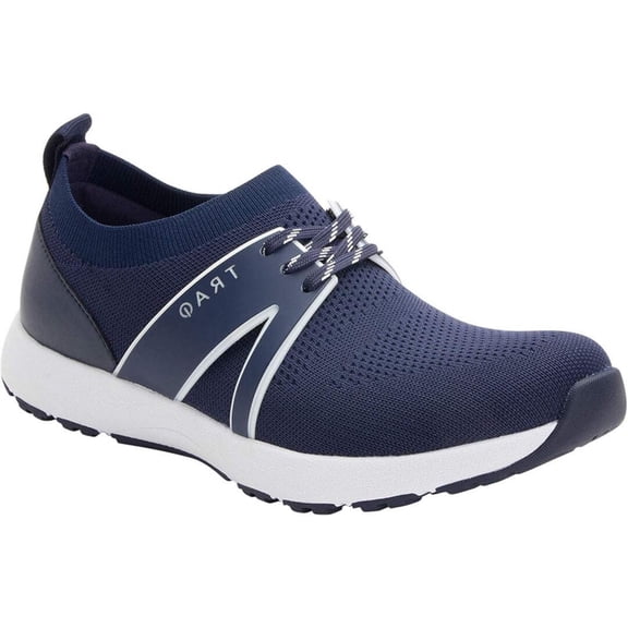 TRAQ BY ALEGRIA Qool Womens Smart Walking Shoe Navy 10 M