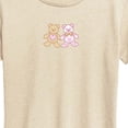 thumbnail image 3 of Instant Message - Bear Patches - Women's Short Sleeve Graphic T-Shirt, 3 of 6