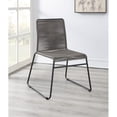 thumbnail image 3 of Jerome Upholstered Stackable Side Chairs (Set of 2), 3 of 3