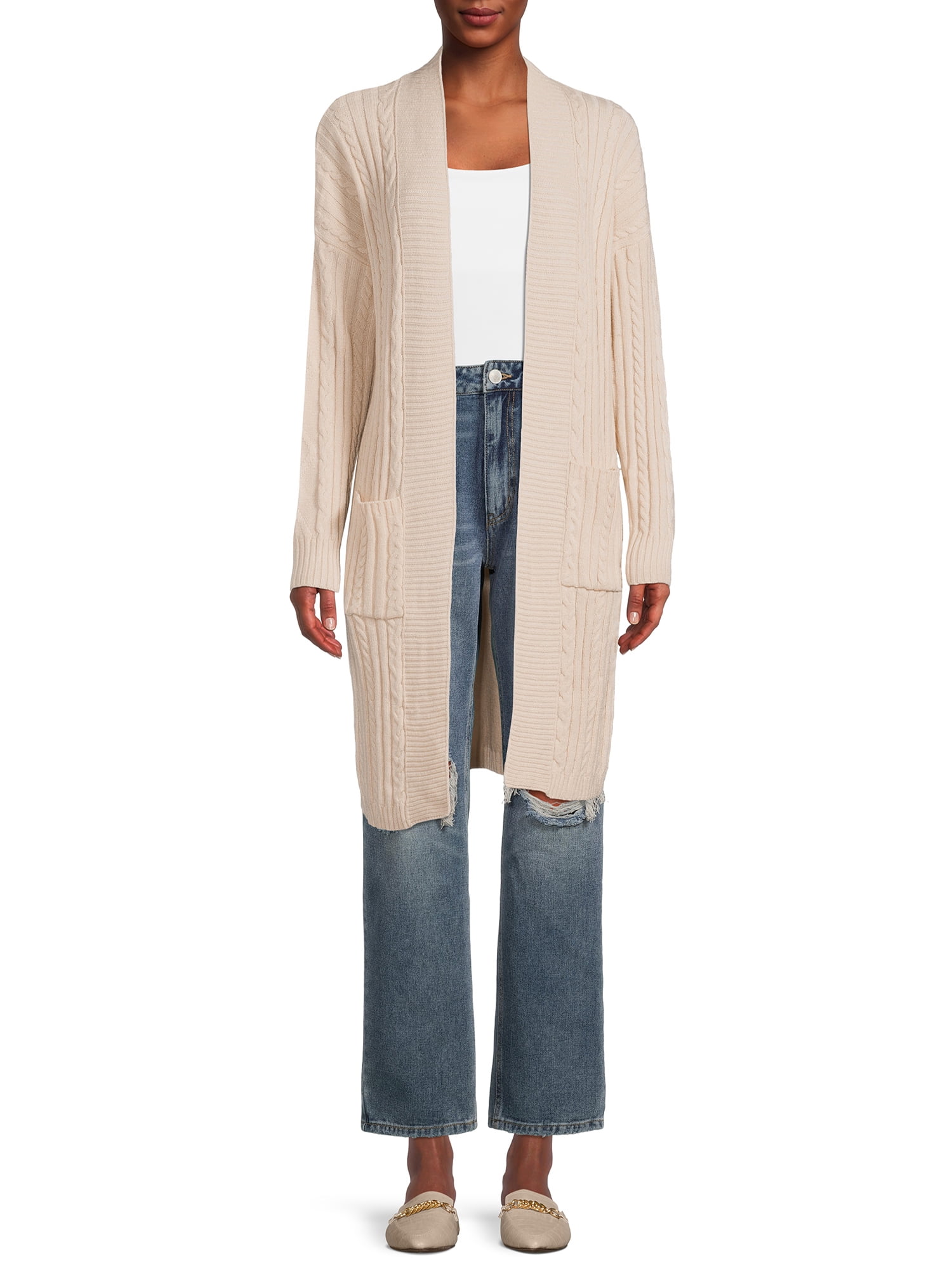 Dreamers by Debut Women's Duster Cardigan Sweater