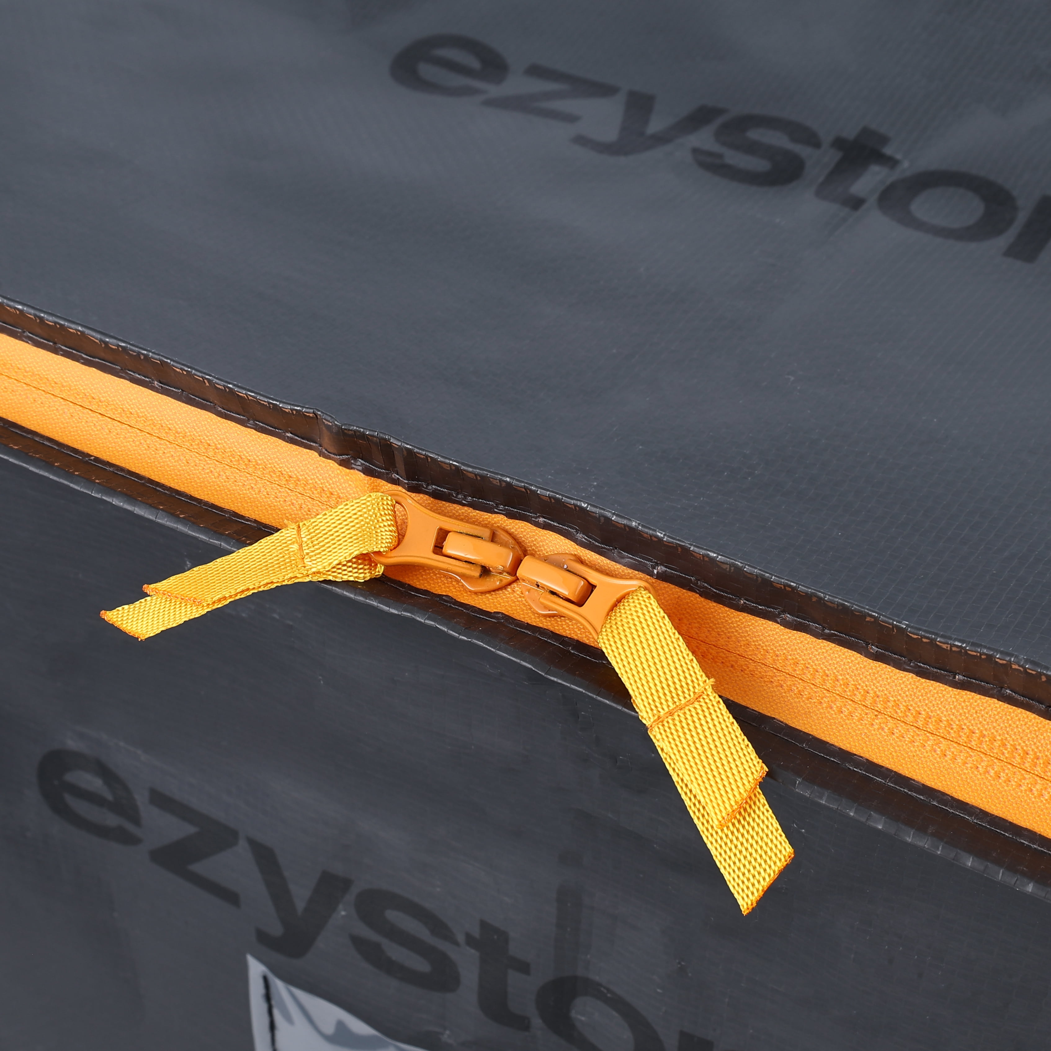 Ezy Storage 31.2 Gallon Extra-Large, Water-Resistant Heavy-Duty Collapsible Utility Storage Bag with Zipper and Reinforced Handles