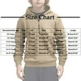 thumbnail image 2 of NAISIBABY Boys Fleece Hoodies with Half-Zipper, Multi-Pockets Long Sleeve Pullover Kids Fashion Hooded Sweatshirt Army Green 5T, 2 of 8