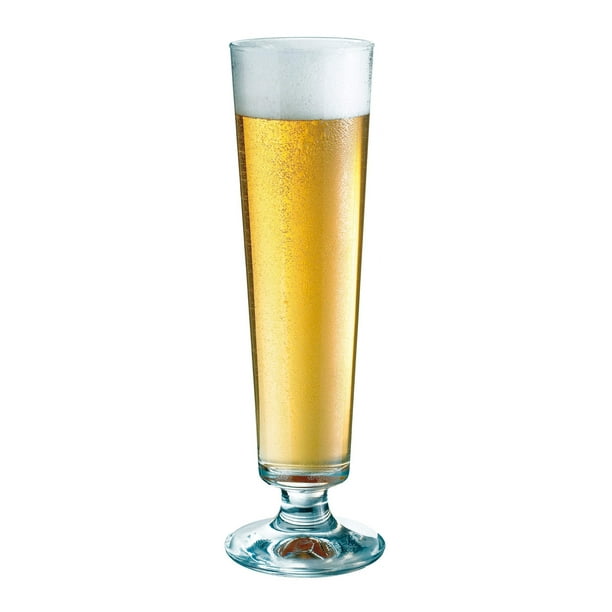 IMPULSE Dolly Pilsner , Beer, Tall Mixed Drink glass, Set of 6, 12 fl