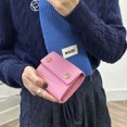 thumbnail image 2 of FNNMNNR Abbott VINTAGE  Retro Headgrain Leather Coin Purse - Mini Lady‘s Wallet, 2 of 7