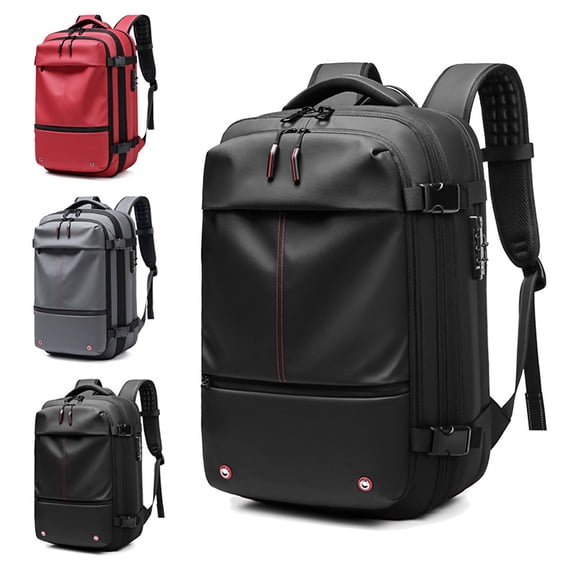 Travel Backpack Men's Business Multifunction Computer Bag Vacuum Compression Large-capacity Backpack,19 Inch