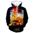 thumbnail image 3 of Sudadera con capucha y estampado 3D de vino y whisky para hombre, sudadera con capucha de manga larga de gran tamaño, jerséis casuales y geniales para la calle, ropa para hombre, 3 of 5
