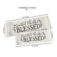 thumbnail image 6 of Inkdotpot Stretched Canvas Quotes Wall Art Dcor-Grateful Thankful Blessed Wall Decor- 6 x 17 Rustic Wall Art Sign-Farmhouse Decor Faux Plaque Sign, 6 of 8
