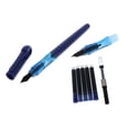 thumbnail image 6 of Almencla 5xLuxury Ballpoint Pen Writing Set Elegant Fancy Roller Ball Gifts blue, 6 of 8