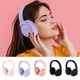 thumbnail image 4 of Auriculares inalámbricos Quinlirra plegables con tarjeta enchufable, regalo universal de cumpleaños para mujeres., 4 of 7