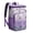 Purple-62, variant on Cute Floral Butterfly Insulated Cooler Backpack – Leakproof Lunch Bag with Colorful Design for Office, Picnic, Hiking & Family Trips
