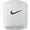 White, variant on Nike 2-Pack Swoosh Wristbands - White - No Size