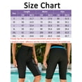 thumbnail image 2 of Women's Swimming Shorts Bottom for Women Quick Dry Swimming Beach Shorts Mid-Long Capris, 2 of 8