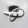 thumbnail image 3 of Mistaha LED Ceiling Light Hallway Lights Curved Design Ceiling Lamps 3-Color Light for Bedroom Living, 3 of 6
