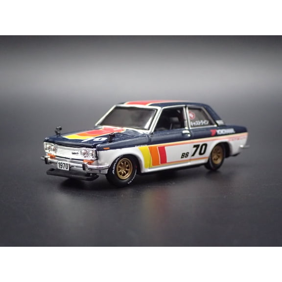 Open Box 1967-1973 DATSUN 510 2 TWO DOOR 1:64 SCALE COLLECTIBLE DIORAMA DIECAST MODEL CAR