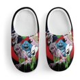 thumbnail image 3 of Animation Ghostbusters Kid's Cotton Slippers Winter Warm Soft Plush Slippers with Rubber Sole Non-Slip Indoor Outdoor Slip on Shoes Fluffy House Slippers For Boys Girls Teen, 3 of 8