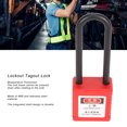 thumbnail image 4 of Lockout Tagout Lock, Power Insulating  Cable Lockout Kit Integrated  For Energy Isolation, 4 of 8