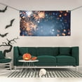 thumbnail image 2 of Pofeuu Gold And Blue Fireworks Print Colorful Yard Festival Banner Sign Party Outdoor & Indoor Party Decoration Banne Festival Yard Sign-Small, 2 of 8