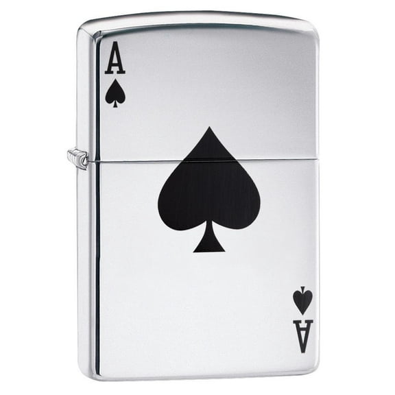 Zippo Ace Fusion High Polish Chrome Pocket Lighter