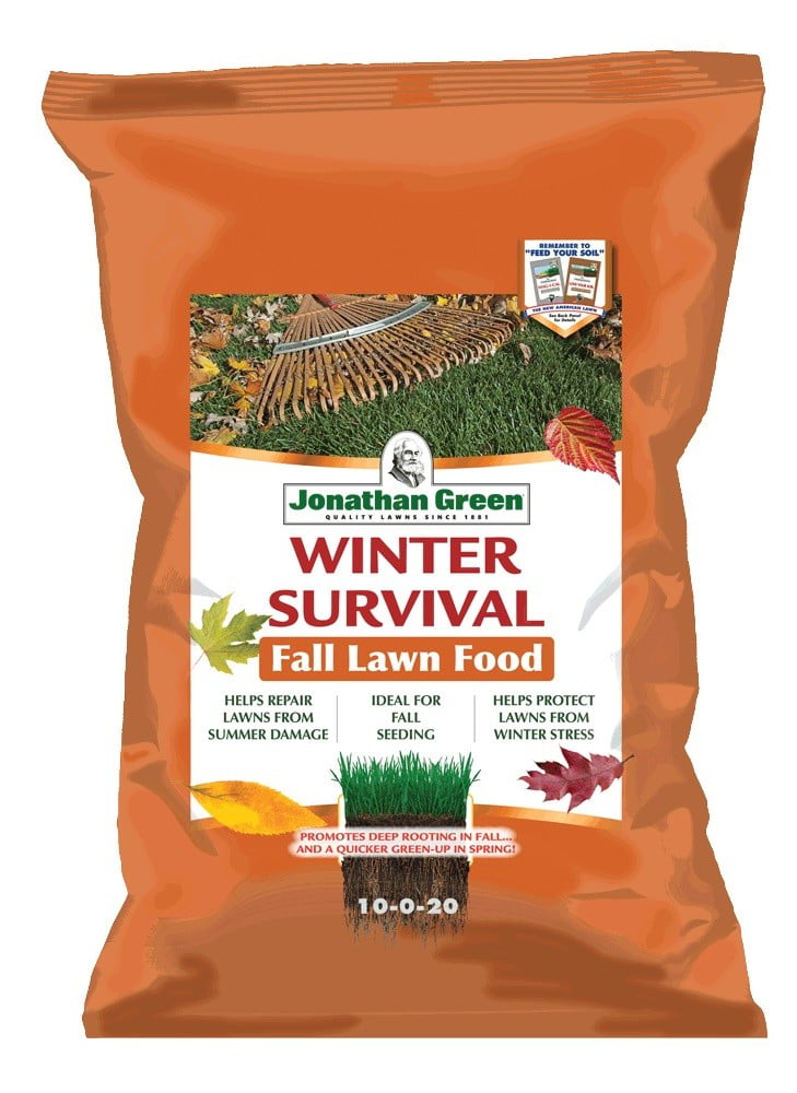 Jonathan Green (12414) Winter Survival Fall Lawn Fertilizer, 45 bag