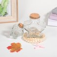 thumbnail image 5 of 4 Pcs Small Glass Jars with Cork Lids Heart and Star Shaped Candy Jars Clear Storage Container Jars Wishing Bottles Drift Bottles Cookie Jars Craft Jars, 5 of 5
