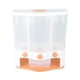 thumbnail image 4 of Caja dispensadora de granos, dispensador de granos de 3 rejillas Contenedor de almacenamiento de arroz y granos Dispensador de granos Diseño de última generación, 4 of 8