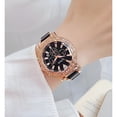 thumbnail image 4 of Labaoli Reloj de Pulsera de Eslabones de Acero Inoxidable para Mujer, Multicolor, 4 of 5