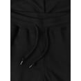 thumbnail image 3 of Ma Croix Mens Basic Jogger Fleece Fatigue Athletic Warm Up Sweatpants Ribbed Elastic Solid Waistband, 3 of 6